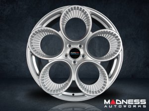 Alfa Romeo Giulia Custom Wheels - set of 4 - KuhlFX - Forged - Gloss Silver 